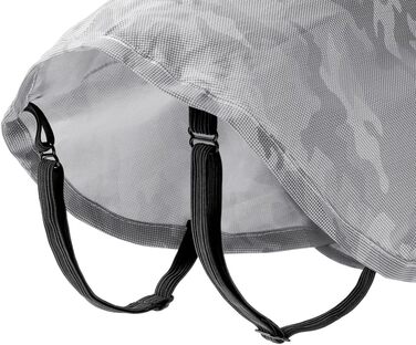 Дощовик для собак Huka to go срібного кольору, розмір 50