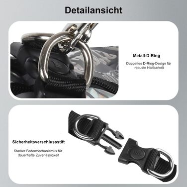 Теплий зимовий костюм для собак, флісова підкладка, світловідбиваючі елементи та комір з хутра, для великих та середніх собак (2XL, небесно-блакитний)