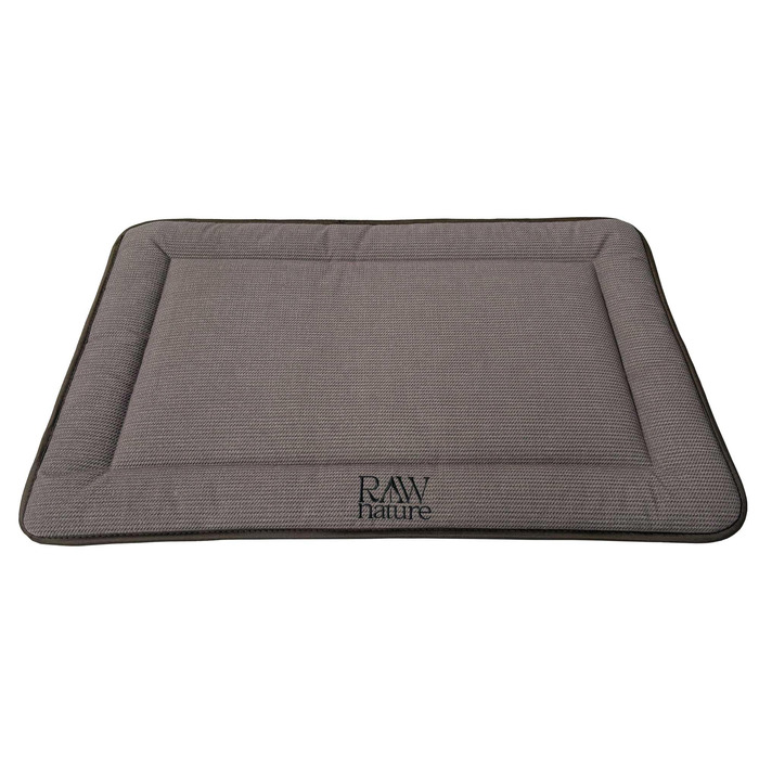 RAW Nature KIVO XL: Лежанка для собак, 110x70x3 см, пісочно-коричневий колір, з неслизького корду, для переноски та дому