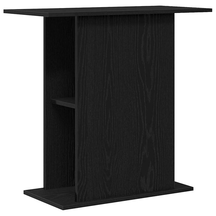 Підставка під акваріум vidaXL колір чорний дуб, 75 x 36 x 72,5 см, дерево