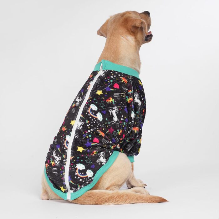 Теплий зимовий пуловер LovinPet для собак Бульдога, для собак великих порід, комфортний фланелевий зимовий одяг, дитячий вибір, одяг для собак на осінь та зиму (X-Large, зелений)