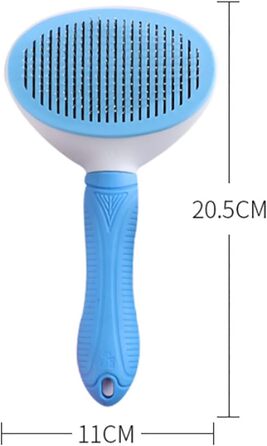 Щітка для грумінгу собак та котів ChamEen: бамбукова масажна щітка для довгої та короткої шерсті. Набір для догляду за шерстю