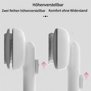 Щітка для вичісування тварин Piddy Ion Pet Brush: видаляє ковтуни, делікатно розплутує шерсть (чорна)