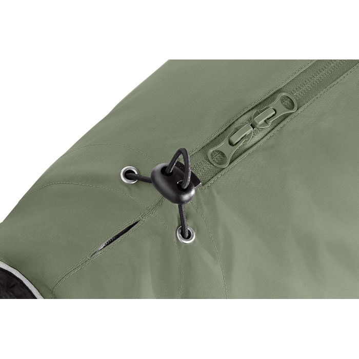 Водонепроникний теплий дощовик для собак Hunter Uppsala, хакі, 2в1 знімний підкладка, розмір 30