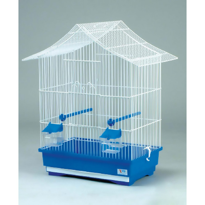 Клітка для птахів з оснащенням KS1, 49x32x57 см