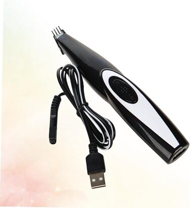 Електричний тример для шерсті домашніх тварин BESPORTBLE з керамічним лезом - тиха та потужна модель для котів, довговічна та для професійного догляду