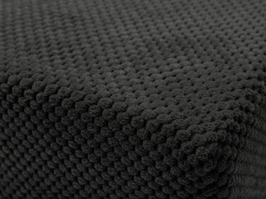 Сходинка для собак та котів 50 см | 5 сходинок | М'який плюшевий чохол | Чорний колір | Для ліжка та авто