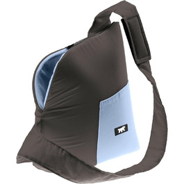 Рюкзак для тварин Ferplast BIJOUX: переноска для кота/собаки, сірий/коричневий, до 5 кг, 32x15x34 см