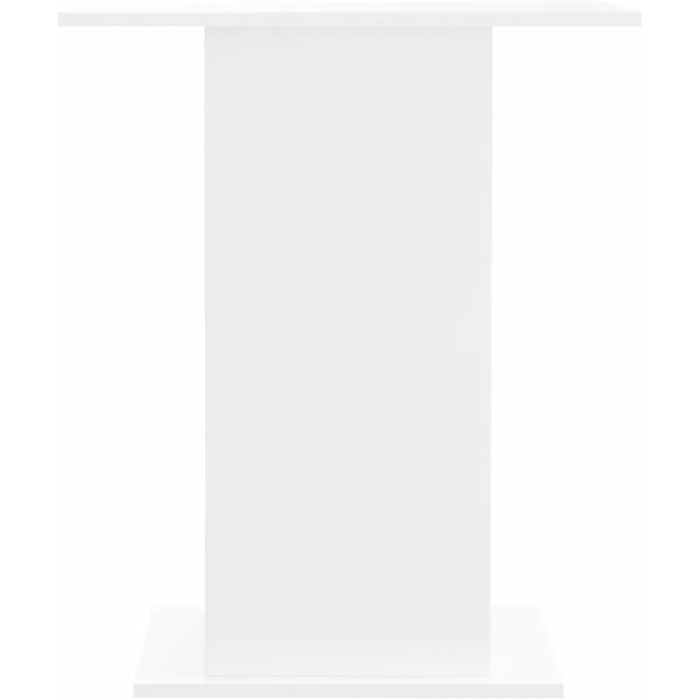 Стійка для акваріума Rantry, дерево, біла, 60,5x36x72,5 см – міцні меблі та аксесуар для акваріума