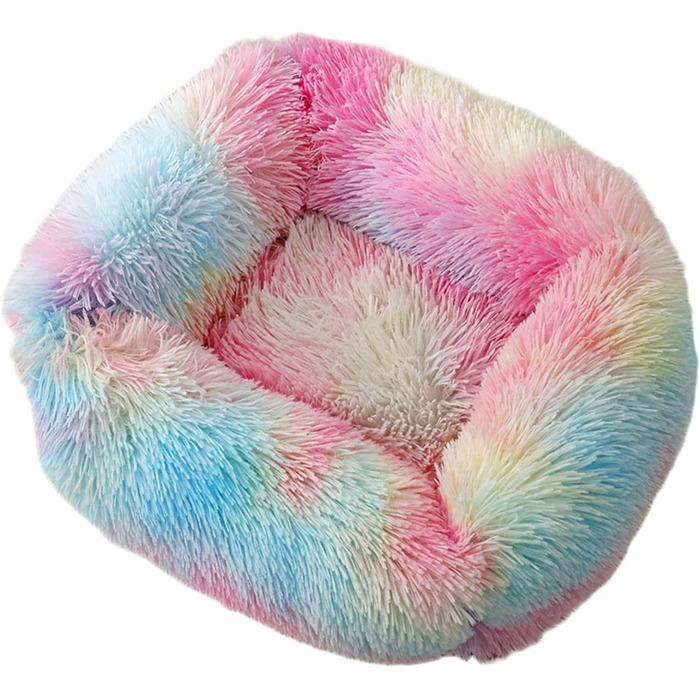 Килимок для собак великого розміру, м'який, теплий, зручний, миючий, з плюшу, для глибокого сну (L, 80 x 70 x 18 см, M(66*56*18см), кольоровий)