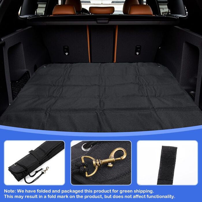 Захист для вантажного відсіку автомобіля, 96 x 64 см, універсальний, складний, для собак та вантажів