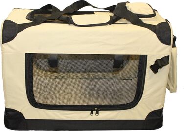 Складана переноска для собак та котів Walexo (BEIGE, L)