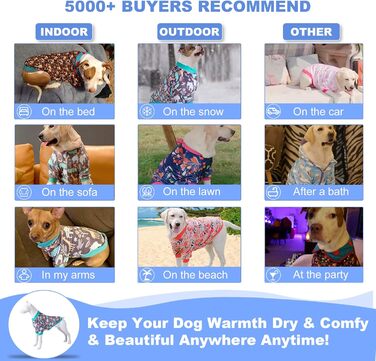 Світер LovinPet для великих порід собак, легкий фланелевий одяг, дихаючий матеріал з принтом 'Бегемот-Зоо', синій, X-Large