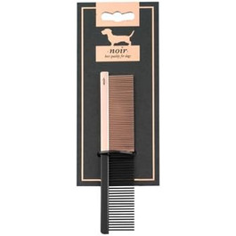 Металевий гребінець Ebi Noir Fellkamm з 27/61 зубцями, розмір 13.2 x 2.1 см