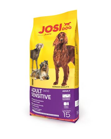 Сухий корм для дорослих собак JosiDog Adult Sensitive з птицею, 15 кг