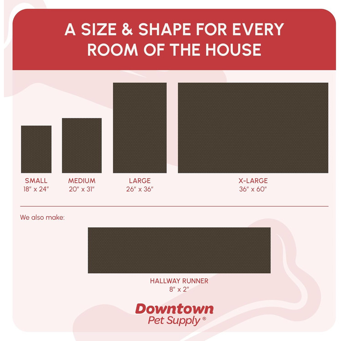 Килимок для лап собак My Doggy Place - швидковисихаючий, надпоглинаючий, великий (36 x 26 дюймів, 91 x 66 x 3 см, блакитний)