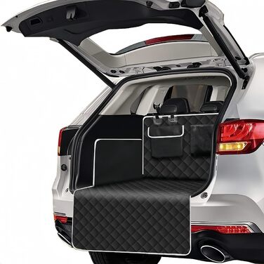 Захист для багажника автомобіля для Hyundai Bayon 2021-2025, захист краю вантажного відсіку, килимок у багажник (чорний)