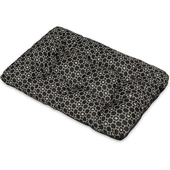 Крісло-лежанка для собак SuperKissen24 Louis Black, M, 55x40 см - водовідштовхувальне, миється