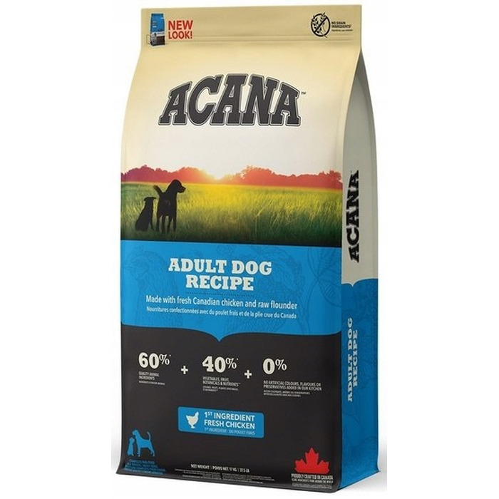 Сухий корм для дорослих собак Acana Adult Dog Recipe з куркою, 17 кг
