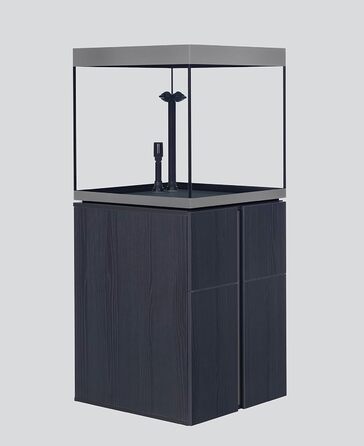 Акваріумний комплект Fluval Siena 160, 166 л, з біло-графітовою тумбою