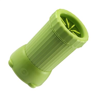 Автоматична мийка для лап собак PAW, USB-зарядка, зелена