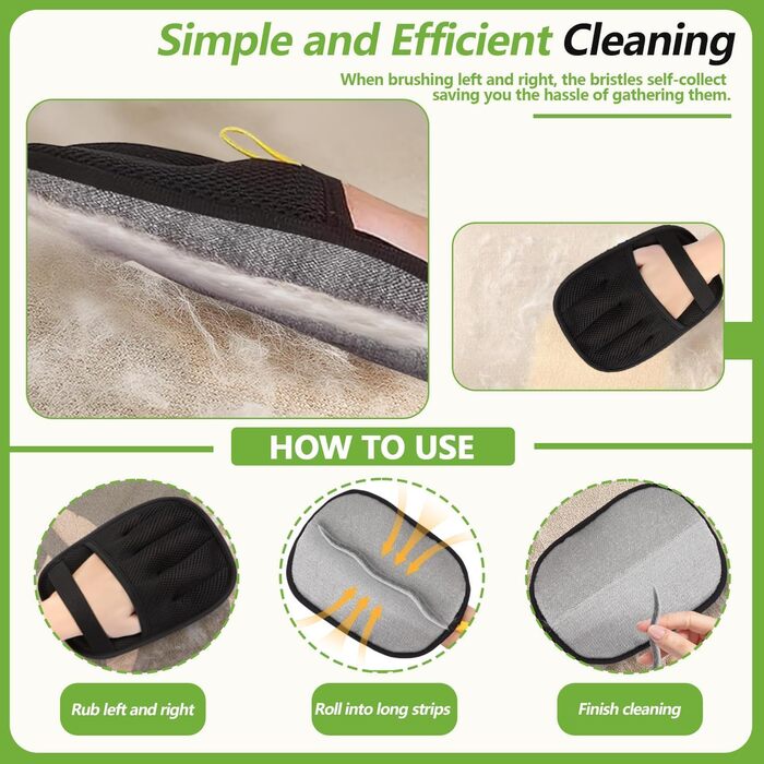 Набір щіток для собак та котів Fur Wonder: 3 шт. для видалення шерсті, рукавичка, щітка для підшерстка, дешеддинг