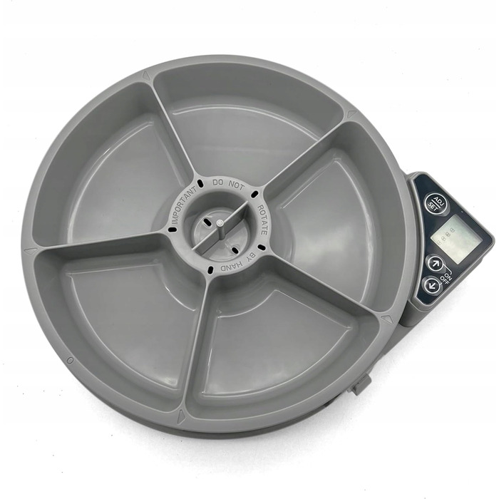 Автоматичний годувальник для тварин Yongsheng, білий, 5 порцій, 330 мл