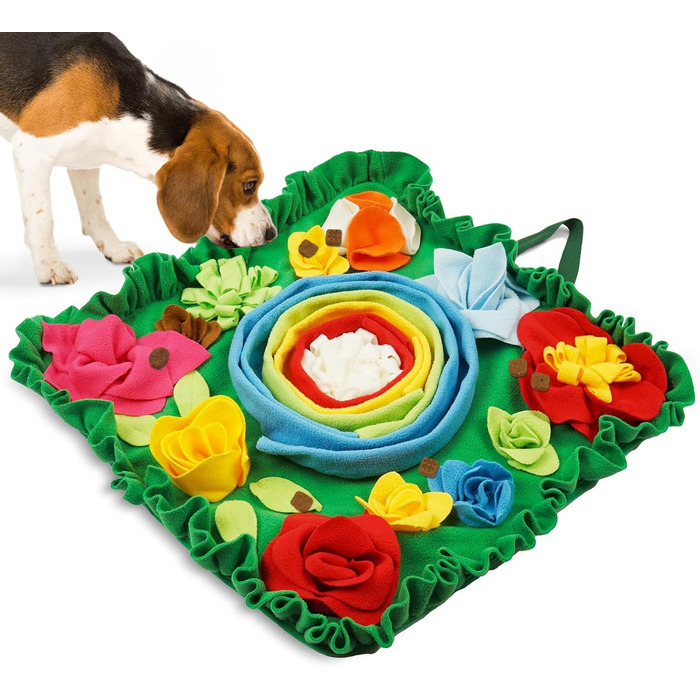 Schnüffelmatte для собак TWOPER – інтерактивна іграшка-головоломка, повільна годівниця для цуценят, лікувальна килимок