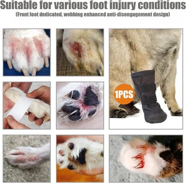 Чоботи для собак: захист подушечок лап, водонепроникні, антиковзкі. Захист від протікання, для відпочинку та післяопераційного періоду. Станки для собак, великі породи