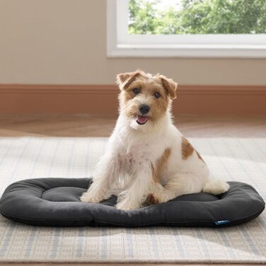 Кілт для собак BEDSURE - м'яке та зручне ліжко для великих собак, 89x56 см, антиковзаюча підкладка, темно-сірий
