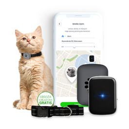 GPS-трекер для котів та собак: нашийник з додатком (українська/польська мова)