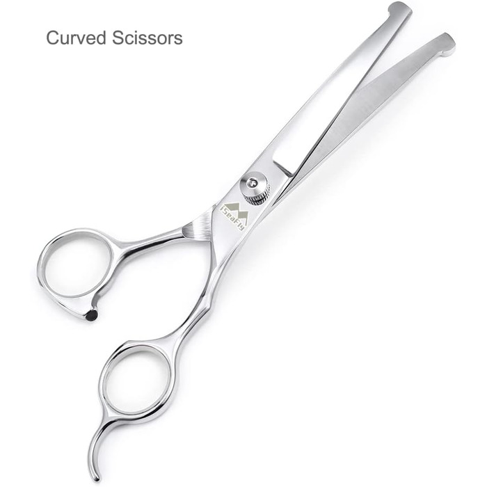 Набір ножиць для грумінгу собак iSeaFly 5 в 1: нержавіюча сталь, для тіла, обличчя, вух та носа