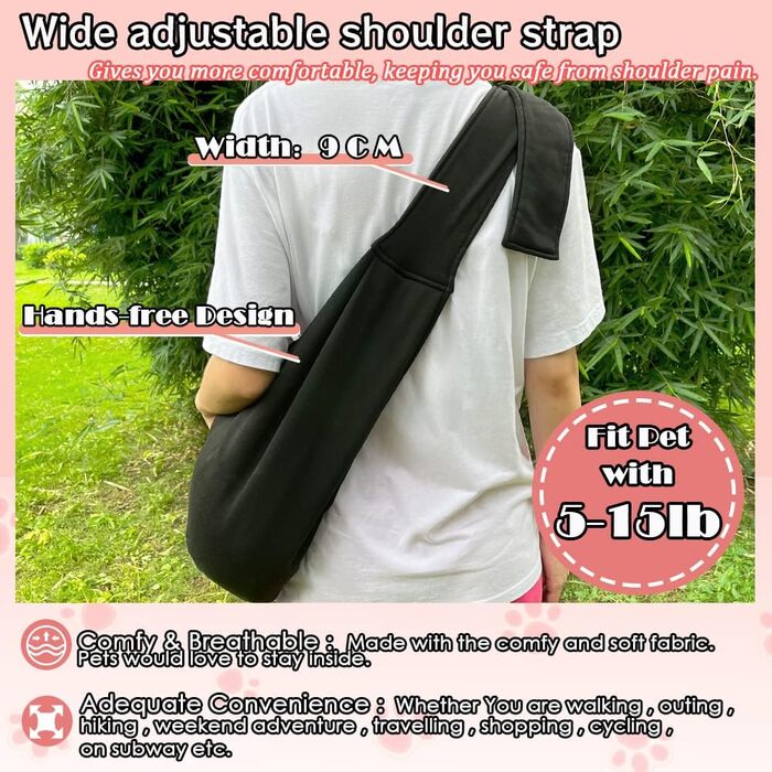 Сумка-переноска для собак NATUYA з сітчастою кишенею. Переноска для собак та котів, 5-15 кг (Сірий хвильовий візерунок)