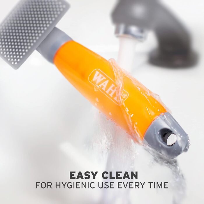 Щітка Wahl для грумінгу з нейлону, професійна для собак та котів, для догляду за шерстю, з гелевою ручкою (S, упаковка 1)