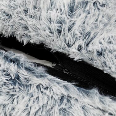 Ліжко для собак Jolitac 6XL, розмір для людини, сіре, 185x110x35 см. Зручне, миється, для великих собак та людей