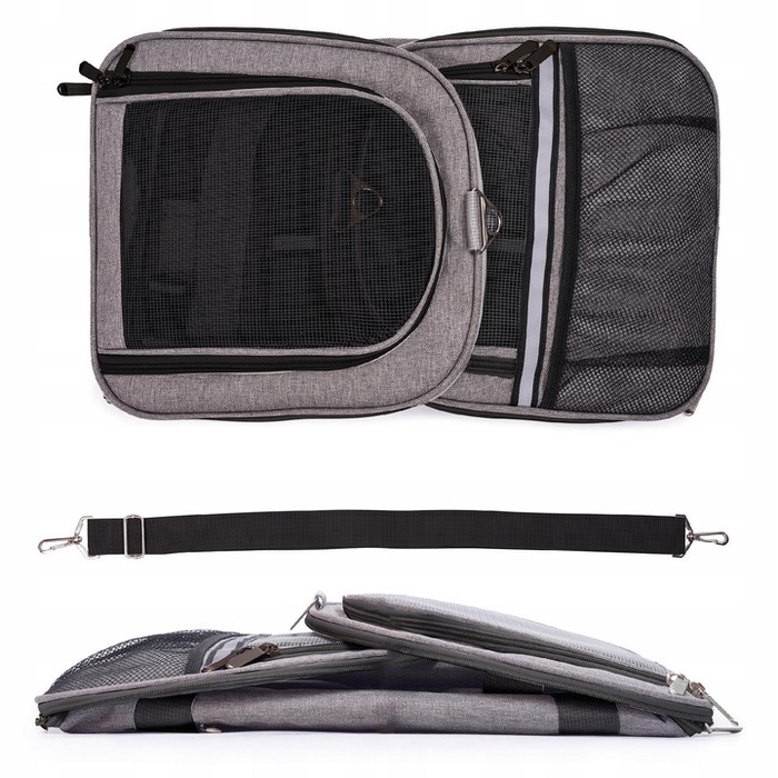 Безпечна сумка-переноска для котів, собак та кроликів