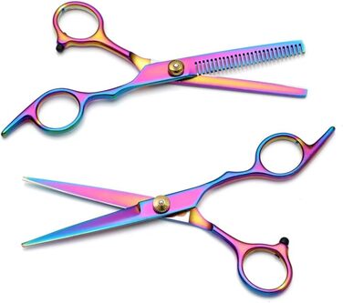 Набір ножиць для грумінгу тварин 4 шт. з нержавіючої сталі, для собак, котів, цуценят та кошенят