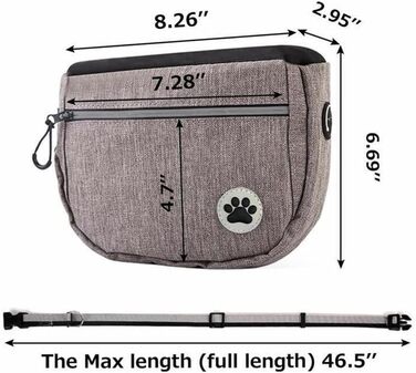 Сумка для тренування домашніх тварин HomeSoGood Leckerli-Tasche - зручна та портативна сумка для ласощів для собак та котів