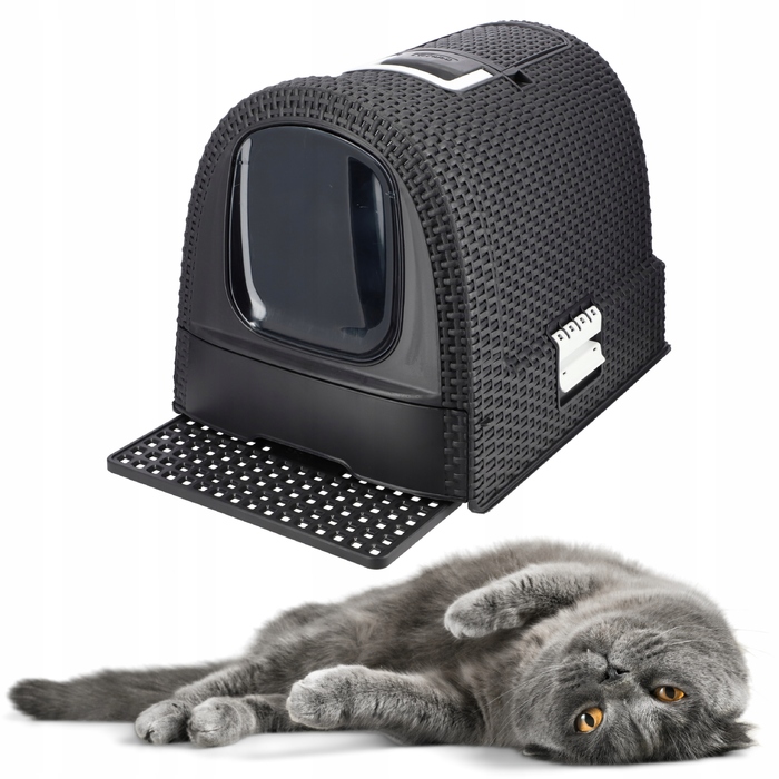 Закритий лоток для котів Curver, 51 x 39,5 x 39,5 см