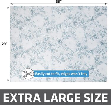 Drymate Оригінальний килимок для котячого туалету, поглинає бруд, захищає підлогу, стійкий до сечі, можна прати в машині, м'який для лапок котів, здатний поглинати вологу, водонепроникний (виготовлено в США, з перероблених матеріалів), 1 шт. (упаковка 1 ш