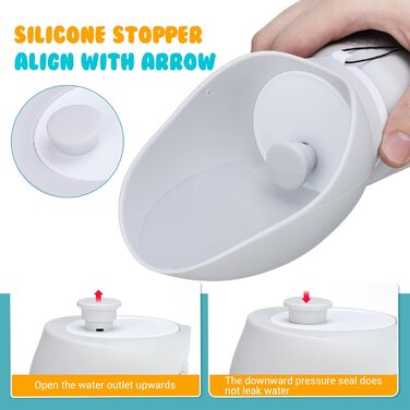 Складана пляшка для води для собак Milisten: 550 мл, м'який силікон, не протікає, для подорожей, цуценят, прогулянок, хатніх тварин, пікніків, кемпінгу (світло-сірий)