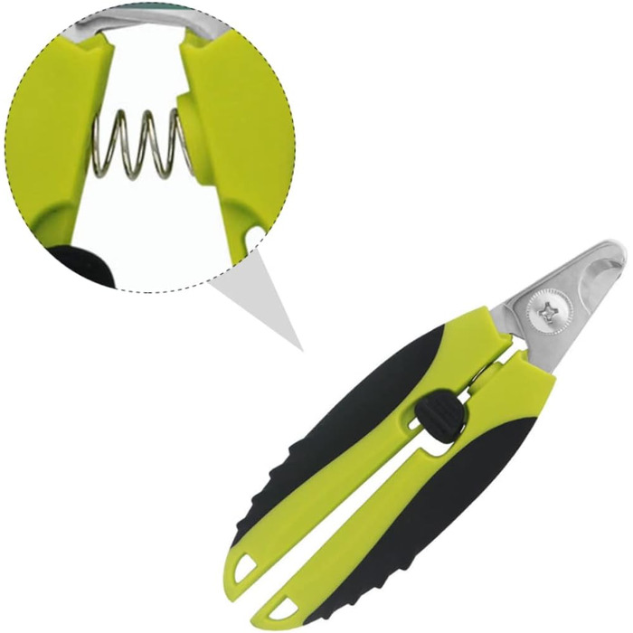 Професійний кусачки для обрізання кігтів собак та котів: безпечний, ергономічний, з нержавіючої сталі (2 шт.)