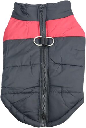 Теплий зимовий одяг для собак Idepet: водонепроникна куртка для собак маленьких, середніх та великих порід (XL, Червоний)