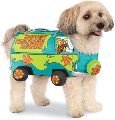 Костюм для собак Scooby Doo Mystery Machine від Rubie's, розмір S (довжина тіла до хвоста 56 см, обхват грудей 51 см)