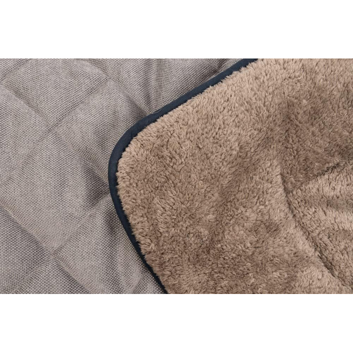 Подушка-сліпер DGS Nano Chenille Lex сірого кольору (121 x 78 x 3,5 см)