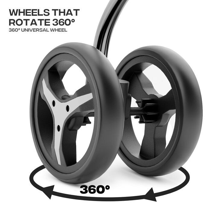 Візок для собак маленьких порід, 4,5-10 кг, візок для цуценят, візок для середніх собак, візок для котів, візок для 2 котів, з багажником, леопардовий принт