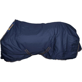 Зимова кінська попона Bucas Irish Turnout 300 г, navy/gold, Rip-Stop, Silk-feel