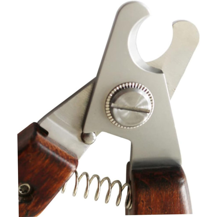 Ножиці для грумінгу тварин Minkissy з нержавіючої сталі для собак, котів та цуценят з захисним запобіжником. Підходить для грумінгу тварин, птахів та кроликів. Розмір - середній (див. зображення)