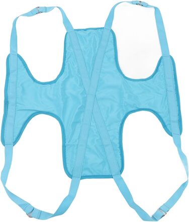 Гамак для домашніх тварин OKOVO, дихаючий, запобігає натиранню, регульовані ремені, шлейка для маленьких тварин (L), блакитний