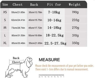 Зимовий теплий одяг для собак, тепла куртка з коміром, блискавка, регульована застібка, м'який флісовий халат для маленьких та середніх собак, прогулянки, походи, сон, розмір M